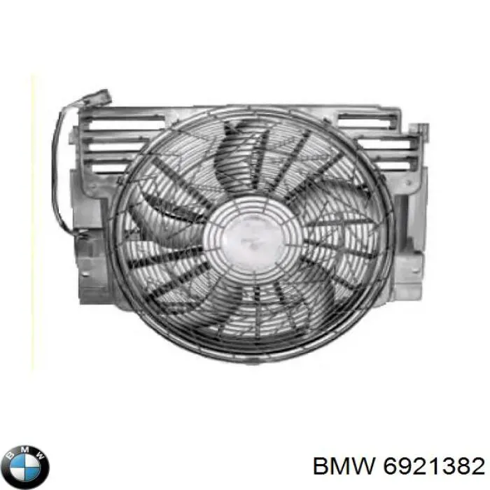 Difusor del radiador del aire acondicionado con ventilador y motor BMW 6921382 precio, desde 217,76 EUR
