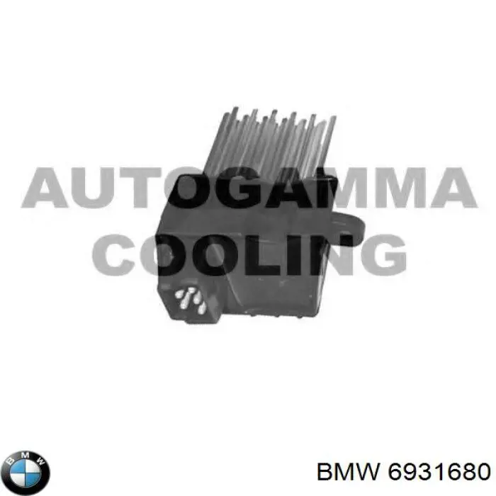 6931680 BMW resistencia de calefacción