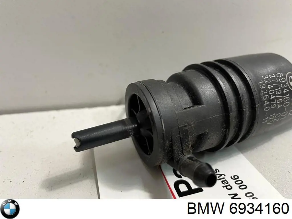 Bomba de agua limpiaparabrisas, delantera BMW 6934160 precio, desde 13,60 EUR