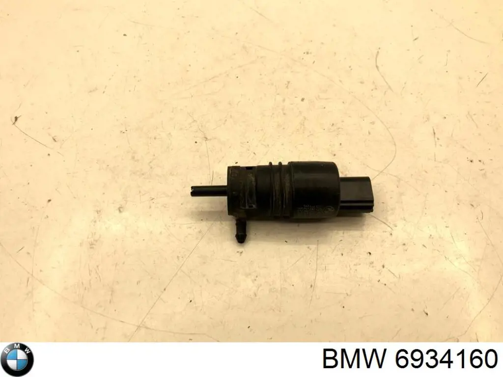 Comprar 6934160 BMW Bomba de agua limpiaparabrisas, delantera