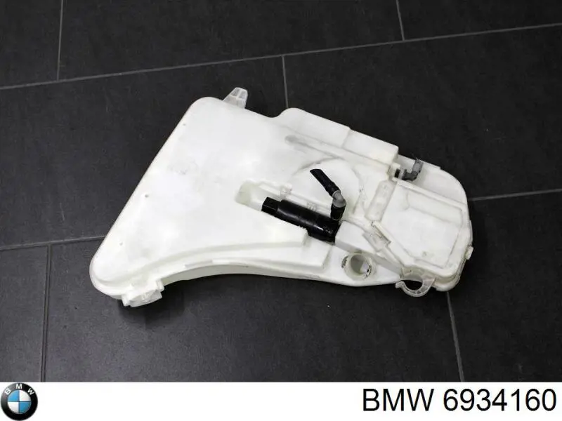 Bomba de agua limpiaparabrisas, delantera 6934160 BMW
