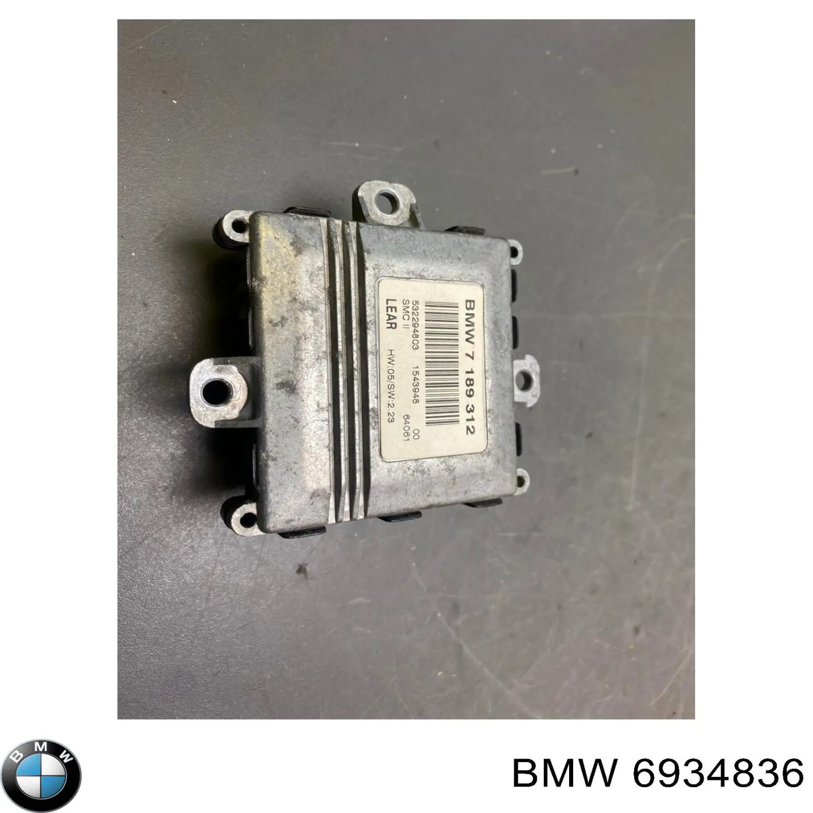 Módulo de control de iluminación adaptativa (ECU) 6934836 BMW