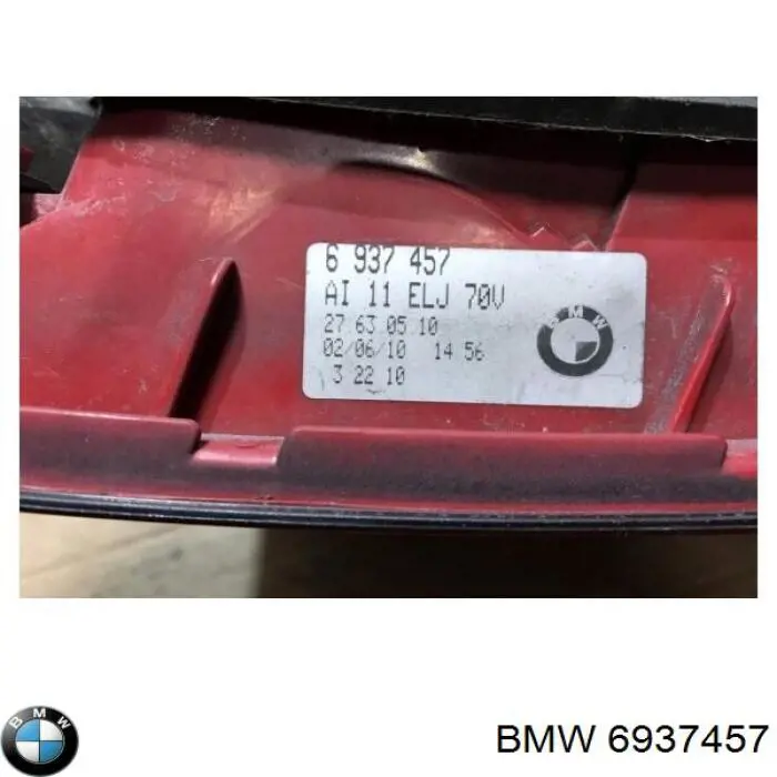 6937457 BMW piloto posterior exterior izquierdo