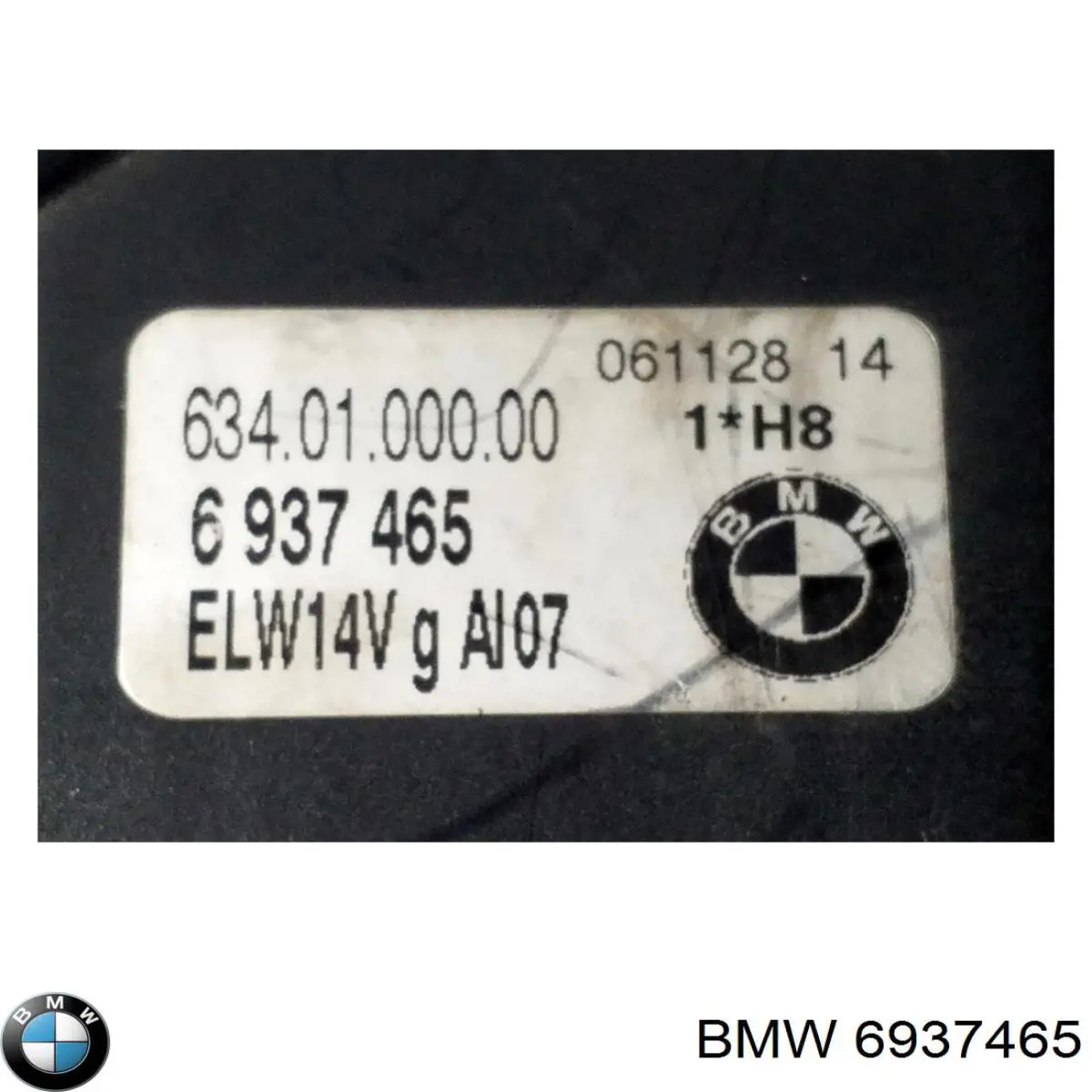 6937465 BMW faro antiniebla izquierdo