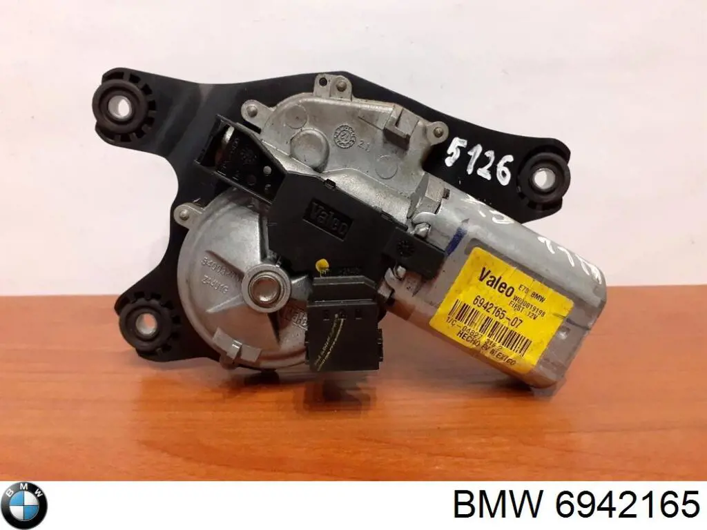 Motor del limpiaparabrisas trasero BMW 6942165 precio, desde 91,48 EUR