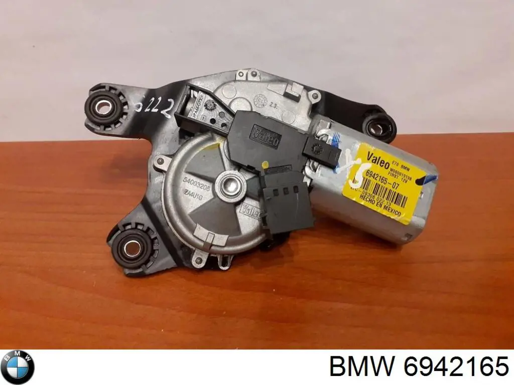 Comprar 6942165 BMW Motor limpiaparabrisas, trasera