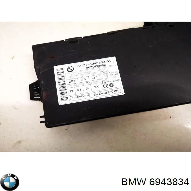 Módulo de control del inmovilizador BMW 6943834 precio, desde 90,02 EUR