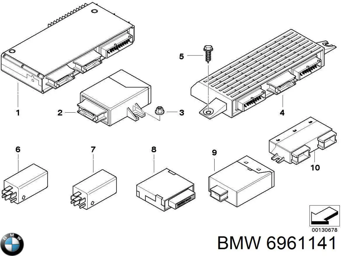 Módulo de interfaz de diagnóstico BMW 61356909508 precio, desde 653,53 EUR