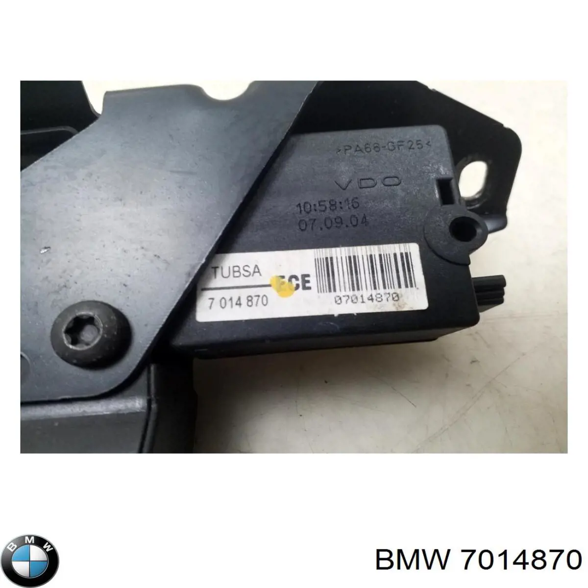 Cerradura de puerta trasera Metzger 2310765