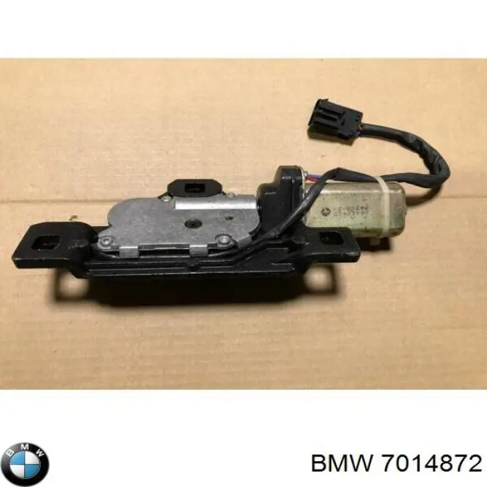 Elemento de regulación, cierre centralizado, puerta de maletero BMW 7014872