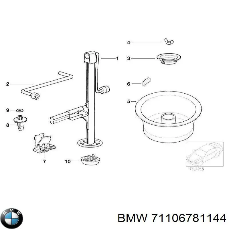 71106781144 BMW