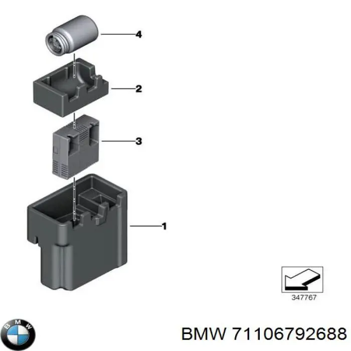 Compresor de inflado de neumáticos BMW 71106792688 precio, desde 66,79 EUR