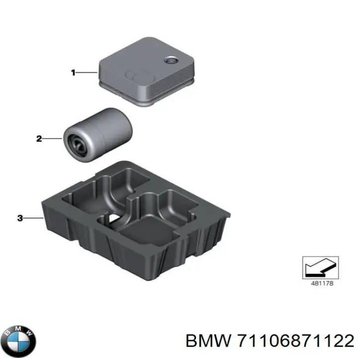 Comprar 71106871122 BMW Sellador de neumáticos