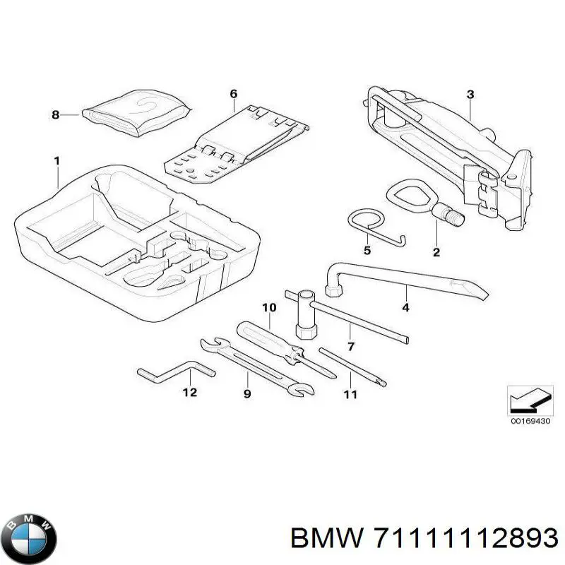  71111112893 BMW