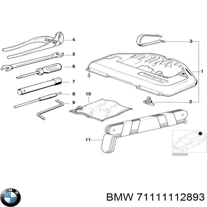 BMW 71111112893 precio, desde 27,77 EUR