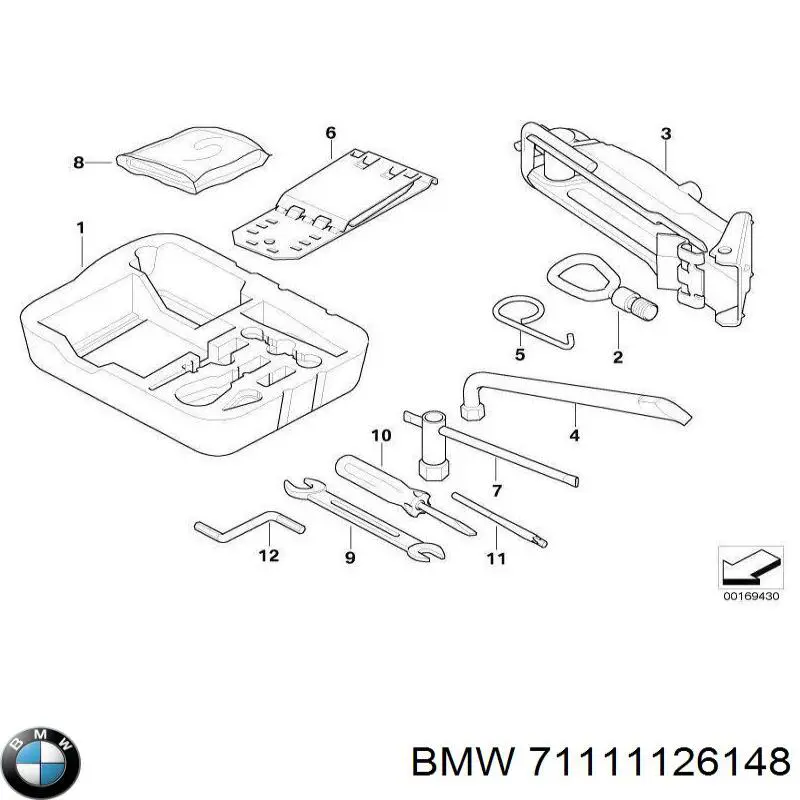  BMW 71111126148