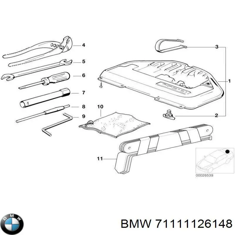 71111126148 BMW