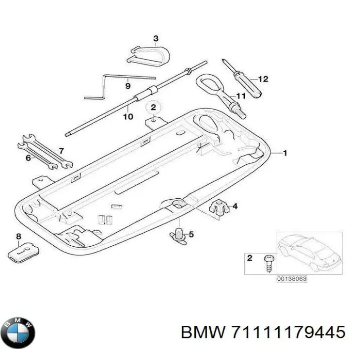 Comprar 71111179445 BMW 