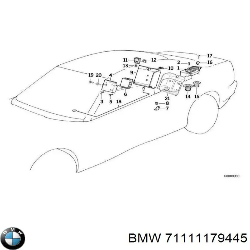 71111179445 BMW