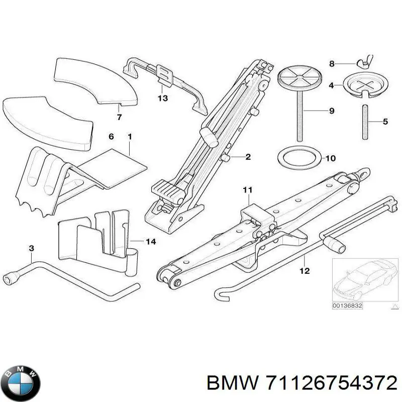 Comprar 71126754372 BMW Gato