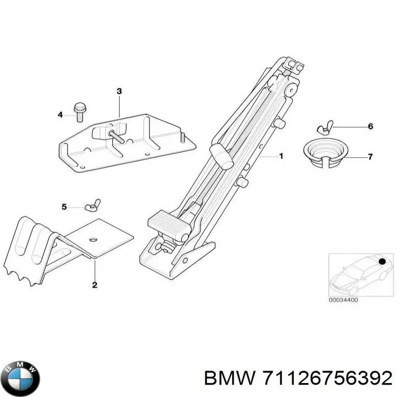 71121103038 BMW 