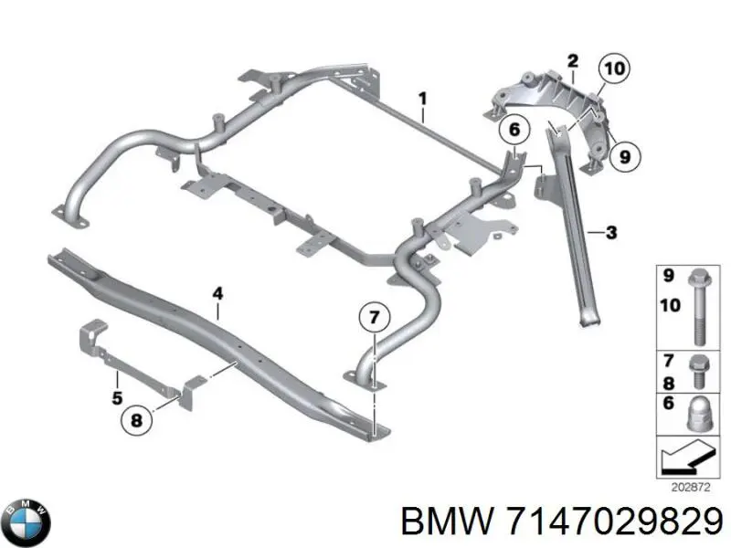 7147029829 BMW tornillo de culata