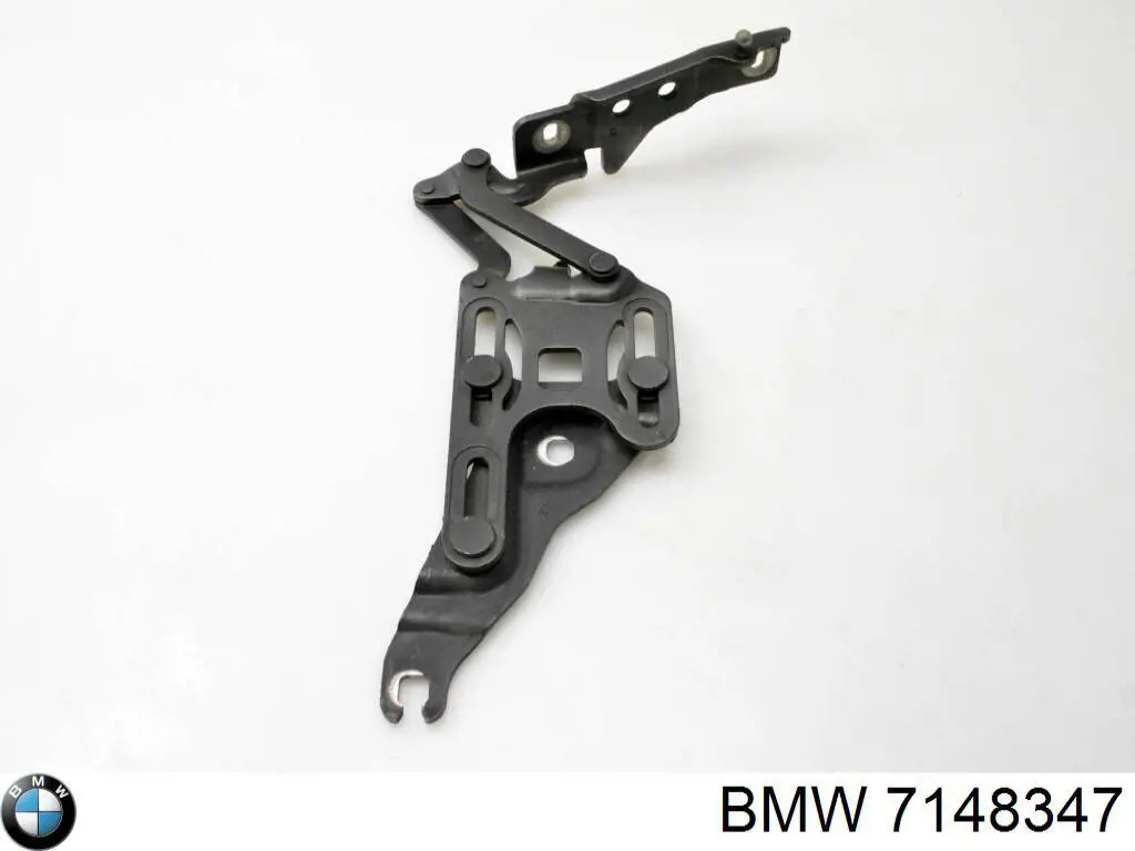 7148347 BMW bisagra, capó del motor izquierda