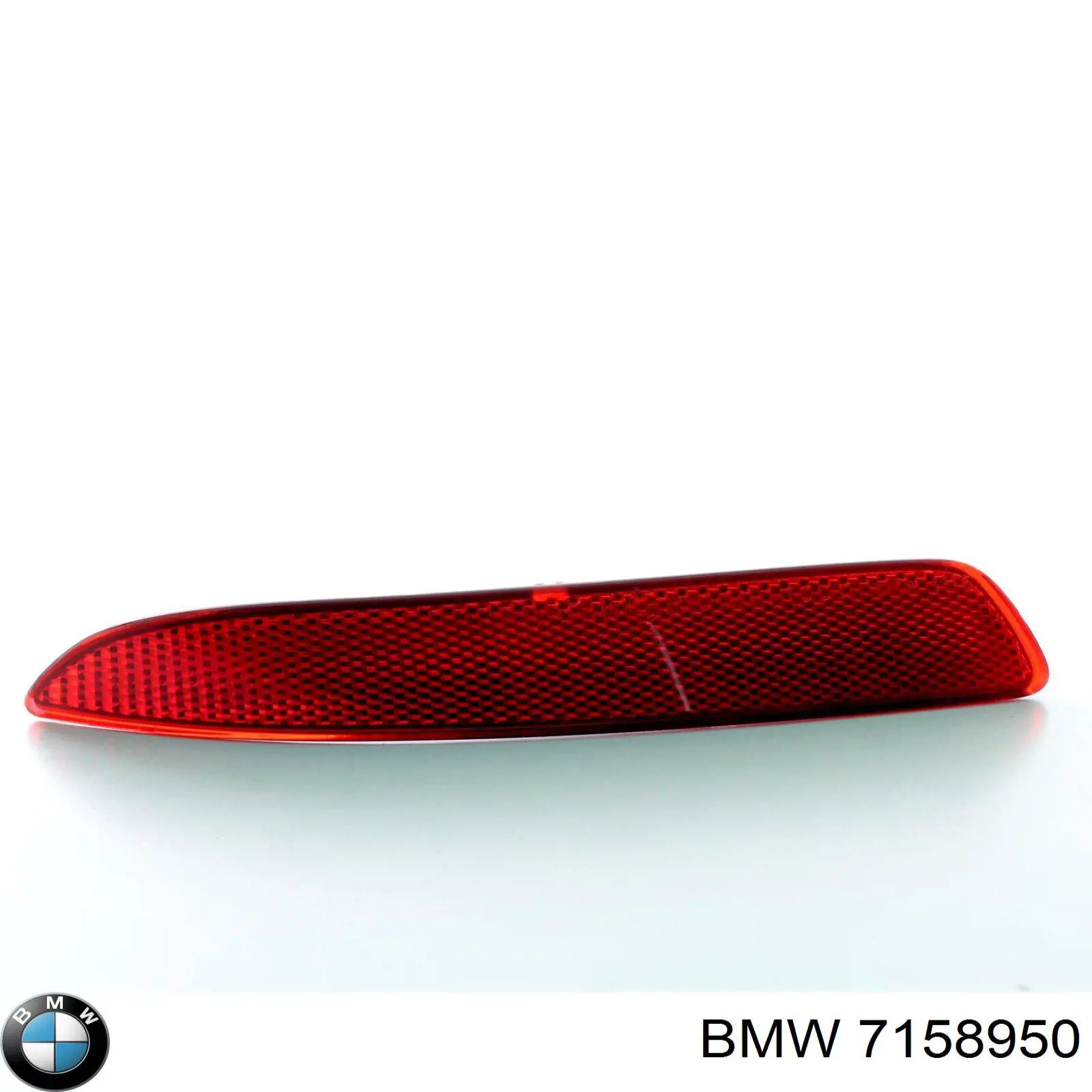 7158950 BMW Reflector, trasero, derecho