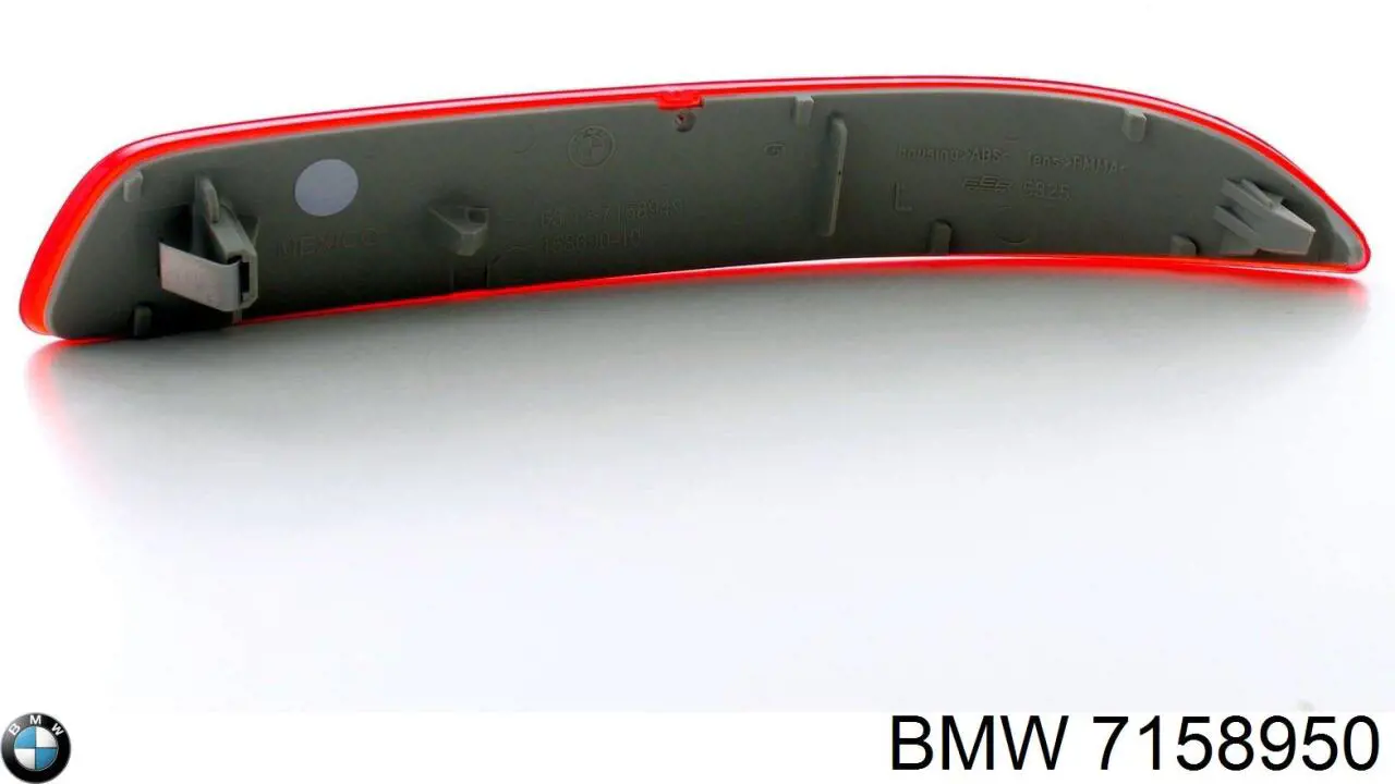 Comprar 7158950 BMW Reflector del parachoques trasero derecho