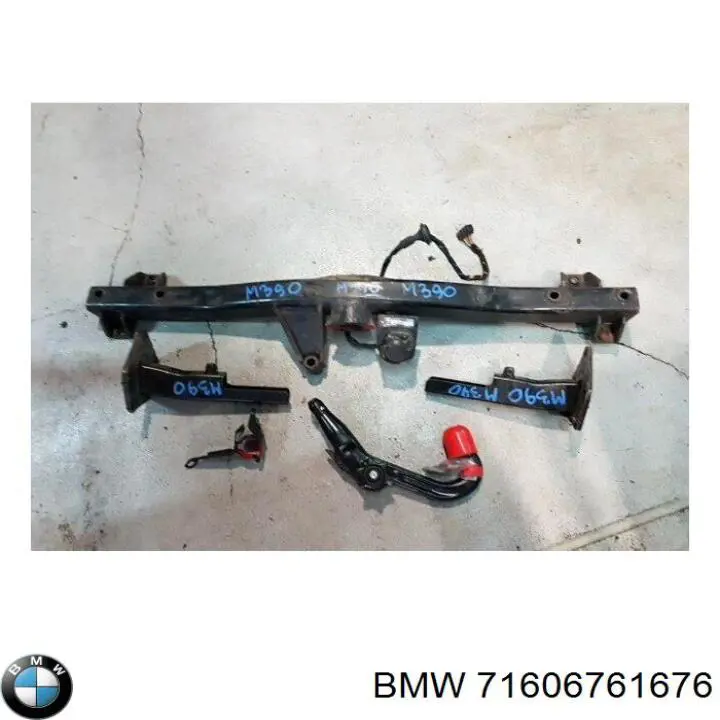 71606761676 BMW Enganche de remolque
