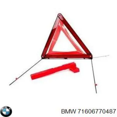 Triángulo de emergencia BMW 71606770487 precio, desde 33,06 EUR