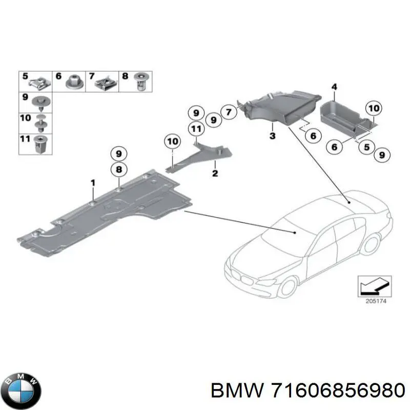  BMW 71606856980 precio, desde 207,77 EUR