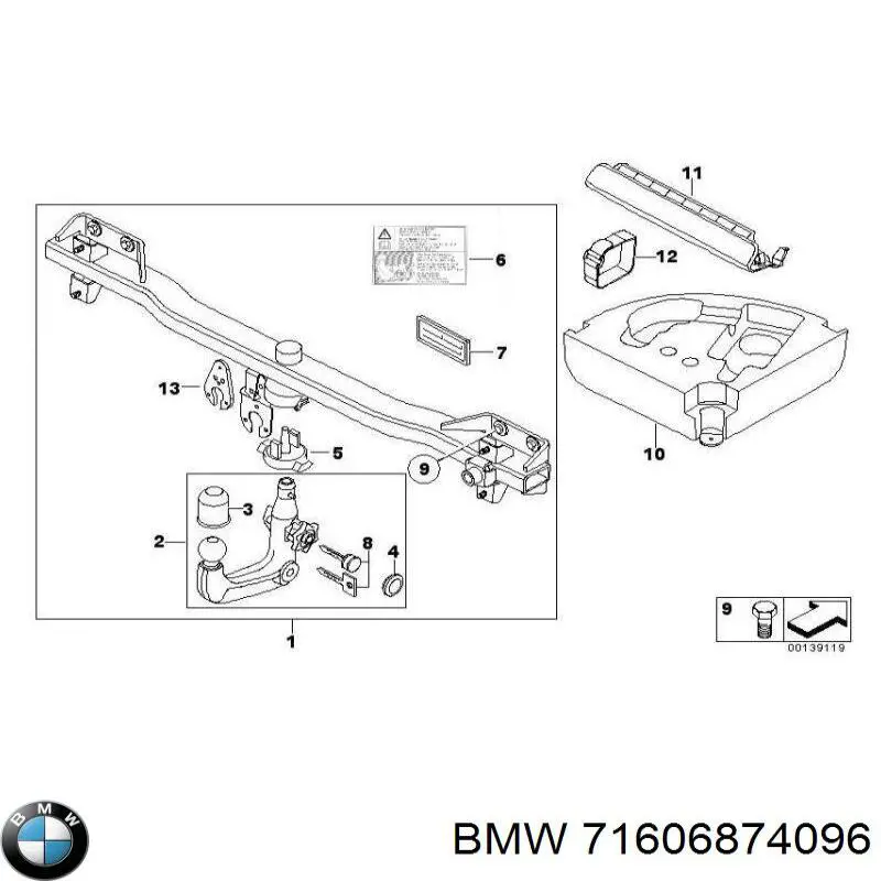 Comprar 71606874096 BMW 