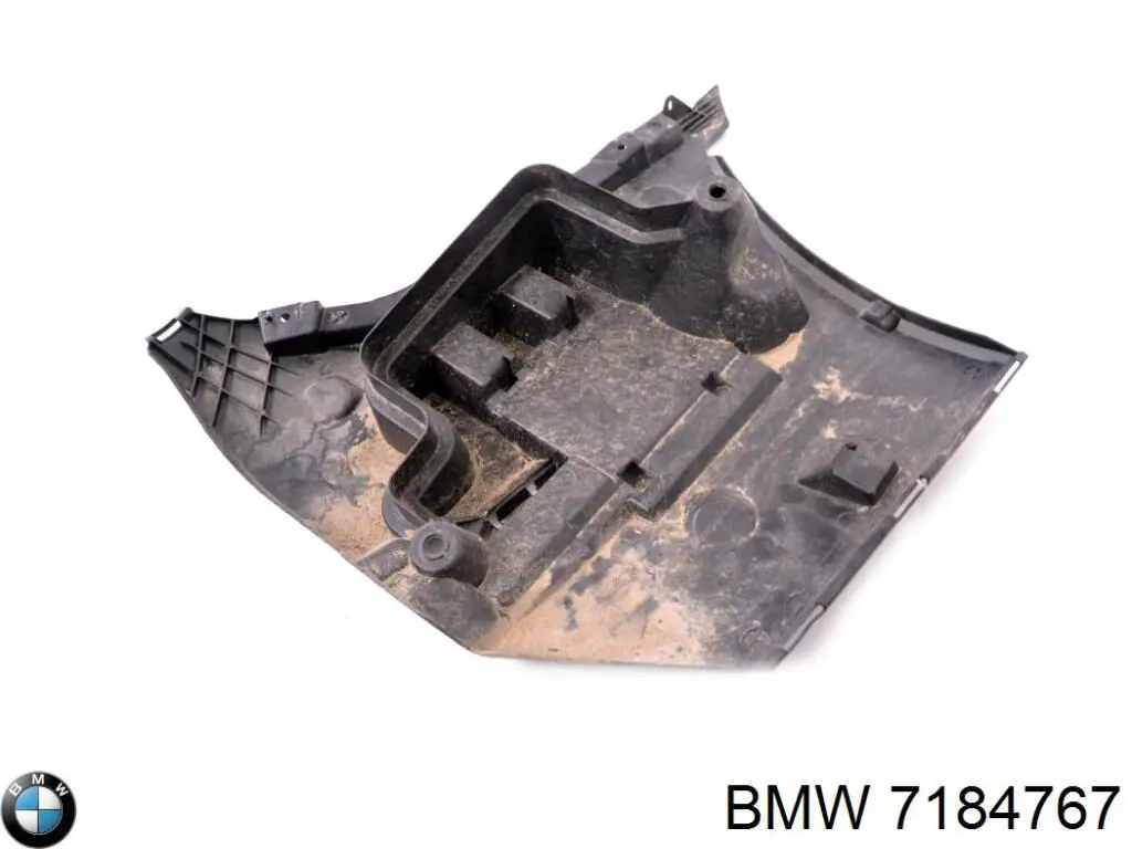 7184767 BMW soporte de parachoques trasero izquierdo