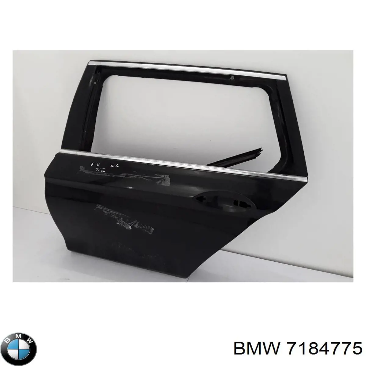 Soporte de moldura exterior del umbral izquierdo 7184775 BMW