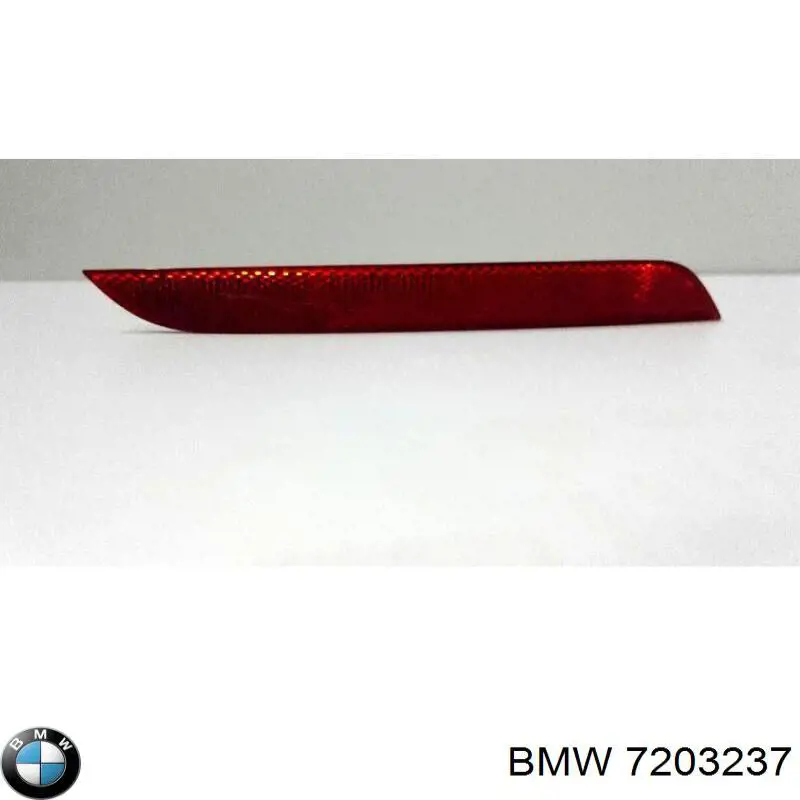 Comprar 7203237 BMW Reflector trasero izquierdo del parachoques