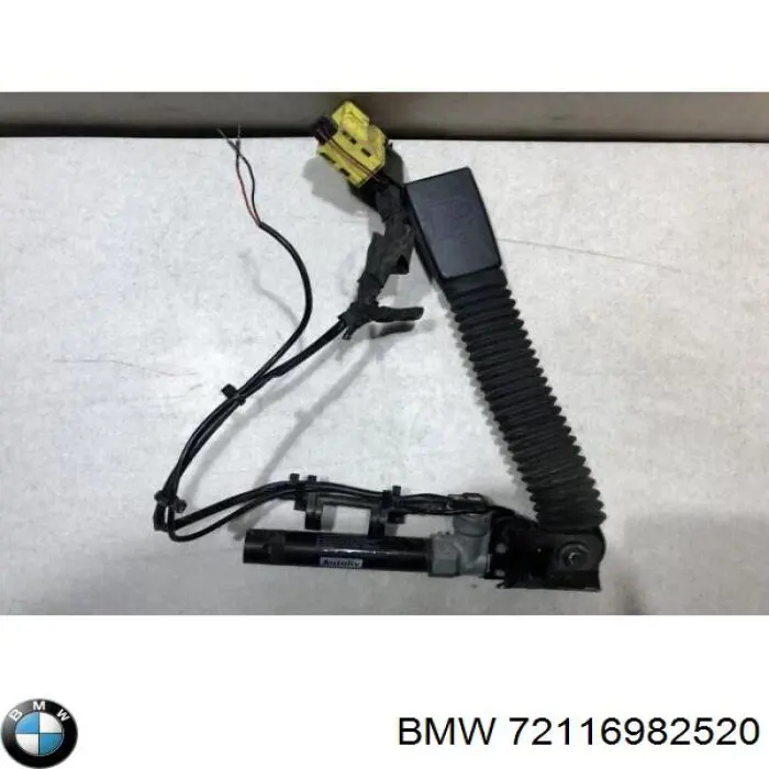 72116982520 BMW palanca delantera derecha de el cinturon de seguridad