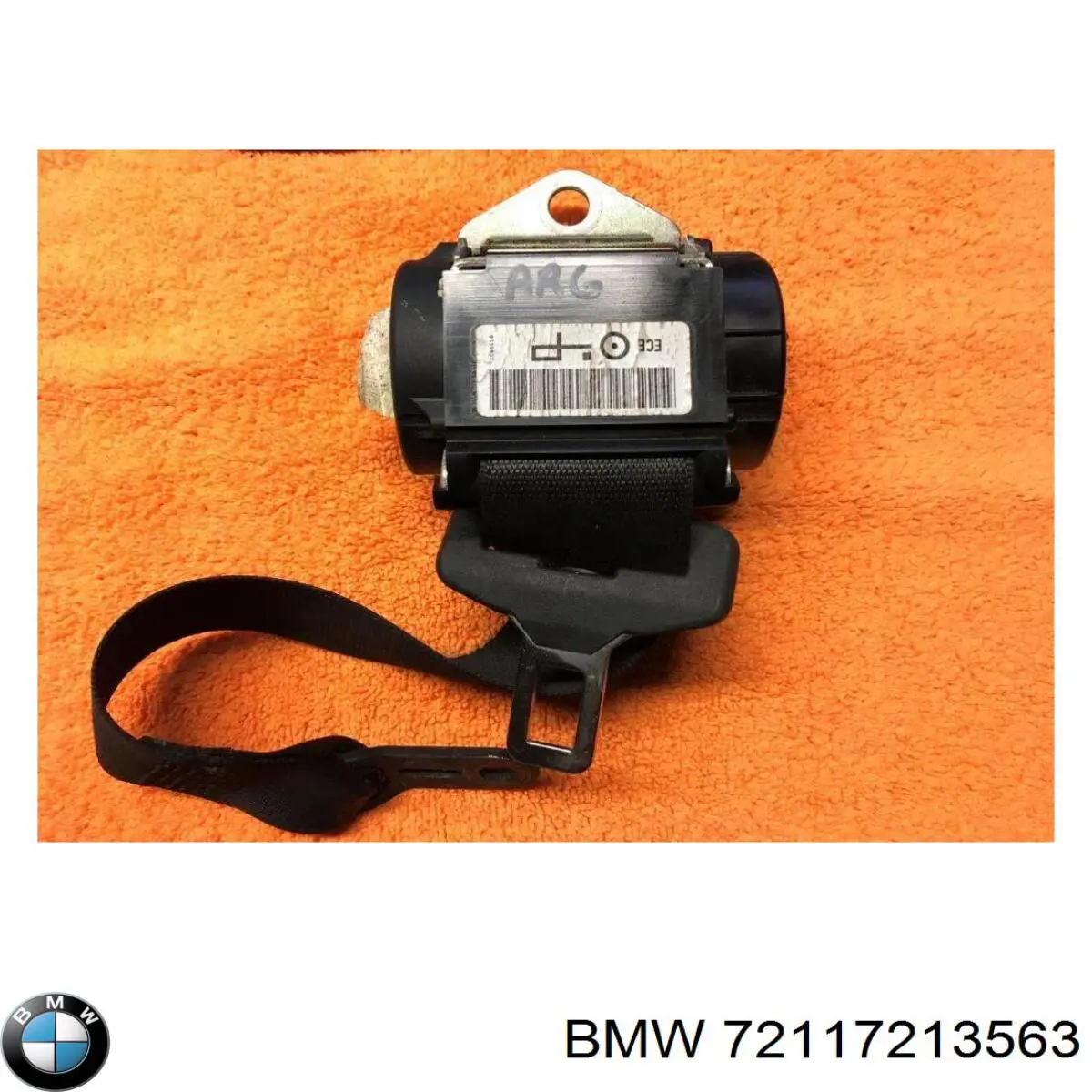 Palanca Delantera Izquierda De El Cinturon De Seguridad para BMW 1 (E81, E87)