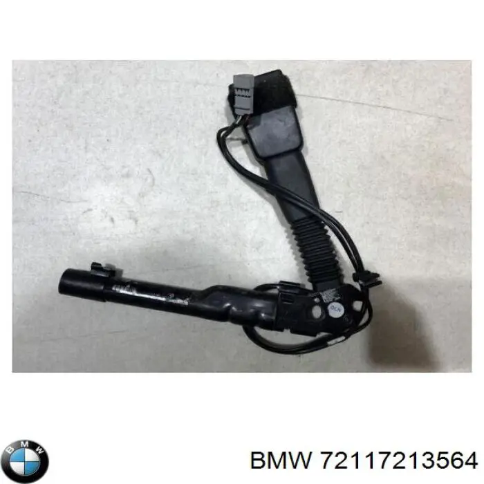 72117213564 BMW palanca delantera derecha de el cinturon de seguridad