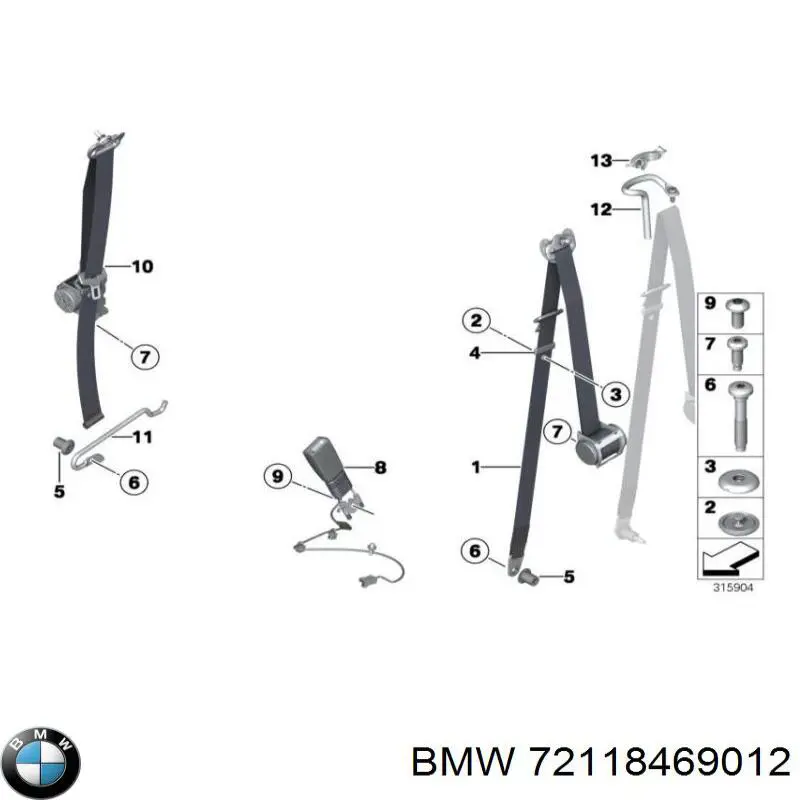 72118469012 BMW