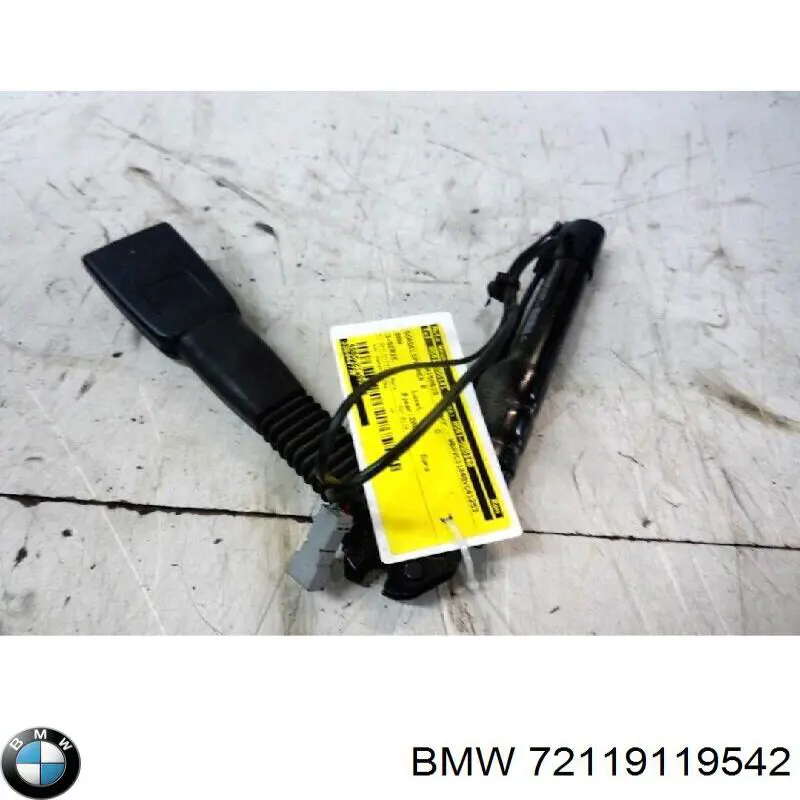 72119119542 BMW Palanca de bloqueo del cinturón de seguridad delantero derecho