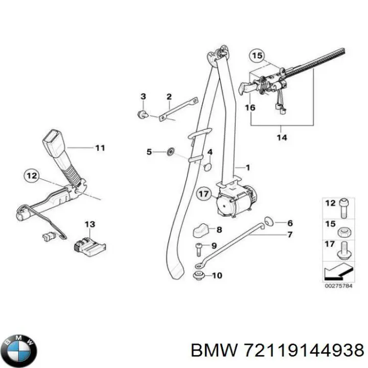 72119144938 BMW 