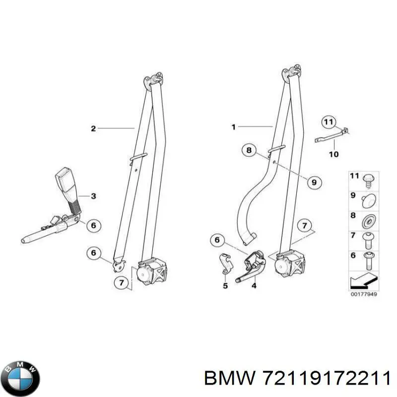 72119172211 BMW