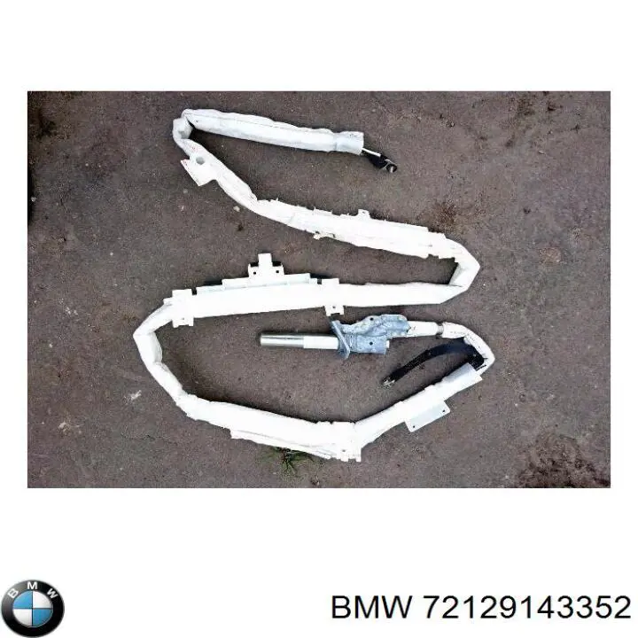 Airbag de cortina lateral derecha BMW 72129143352 precio, desde 111,80 EUR