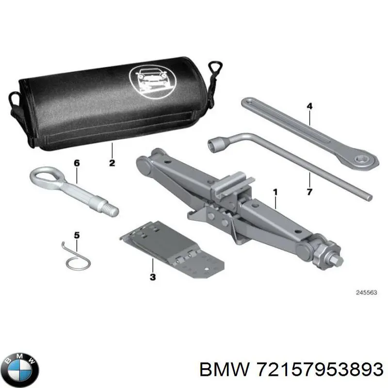 Gancho de remolcado BMW 72157953893 precio, desde 25,43 EUR