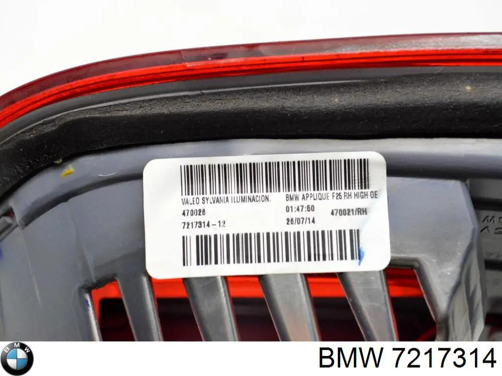 Piloto trasero interior derecho BMW 7217314 precio, desde 148,62 EUR
