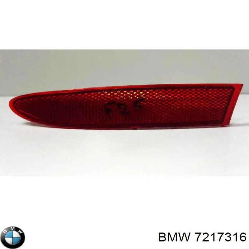 Comprar 7217316 BMW Reflector del parachoques trasero derecho