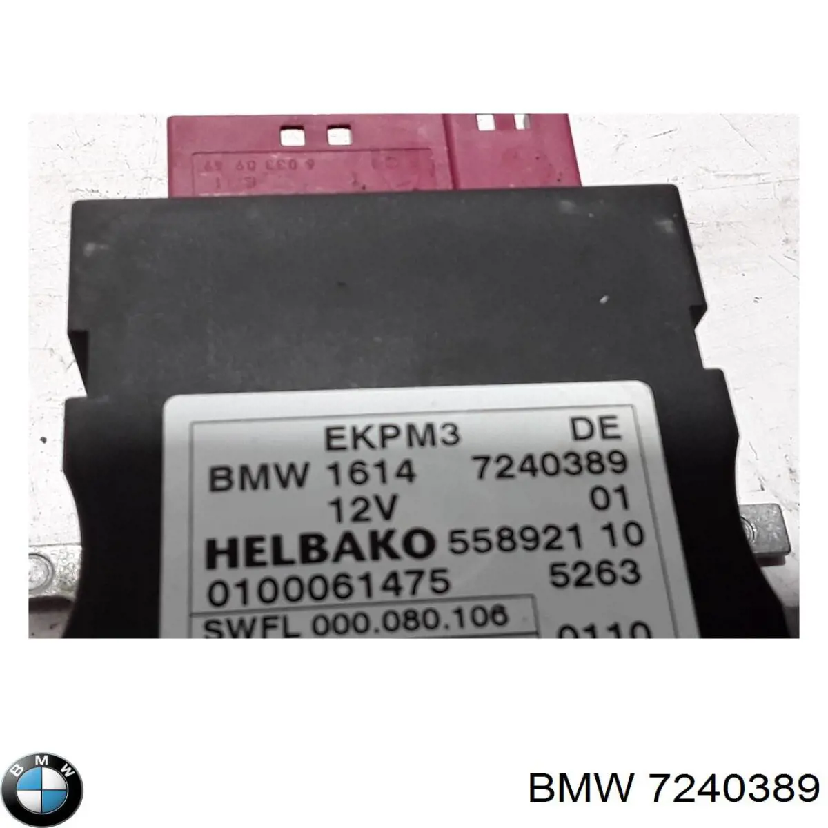 7240389 BMW módulo de control de bomba de combustible