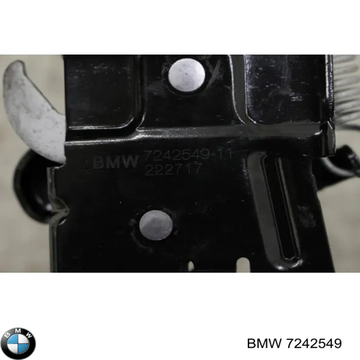 7242549 BMW Cerradura del capó derecha