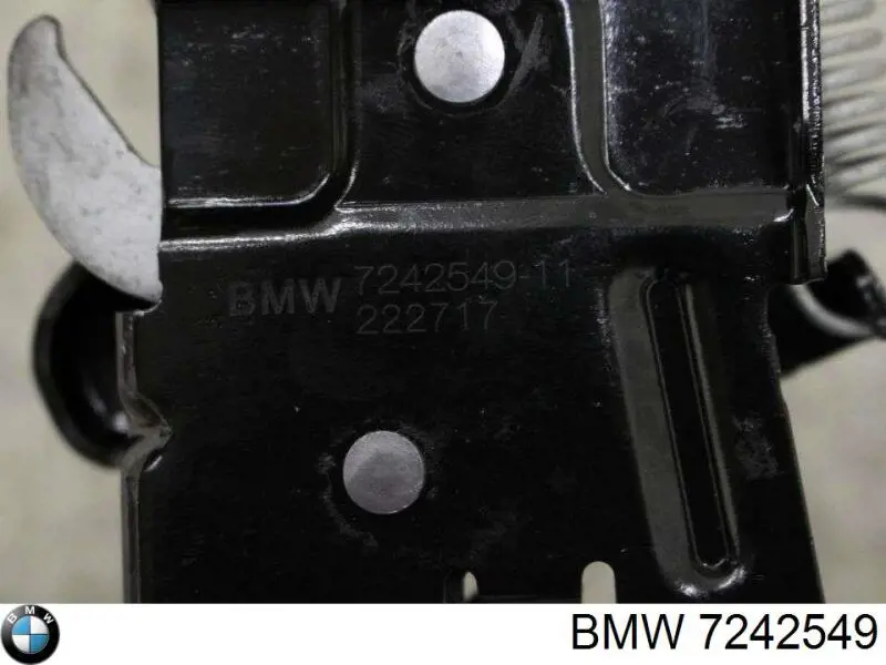 7242549 BMW cerradura de capo derecha